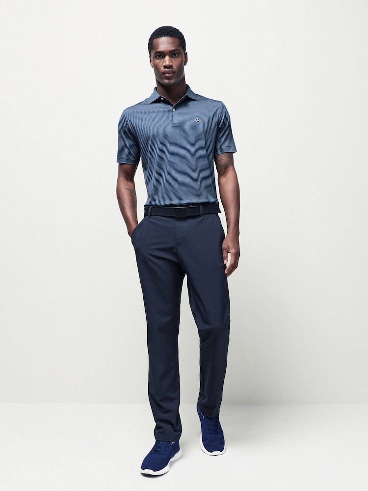 Peter Millar Blue Ballad Performance Jersey Polo Shirt - Image 2 of 7