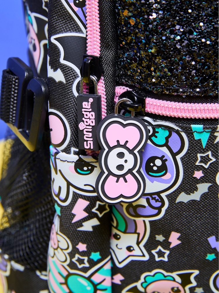 Smiggle Black Trailblazer Classic Attach Backpack - Image 8 of 8