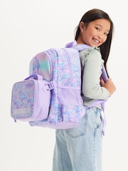 Smiggle Purple Trailblazer Foldover Attach Backpack - Image 3 of 5