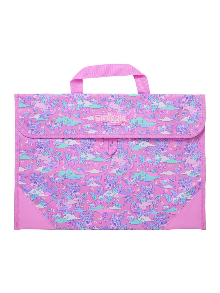 Smiggle Pink Trailblazer Medium Bento Lunchbox - Image 1 of 3