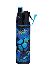 Smiggle Blue Trailblazer Insulated Stainless Steel Spritz Drink Bottle 500Ml - Image 1 of 1
