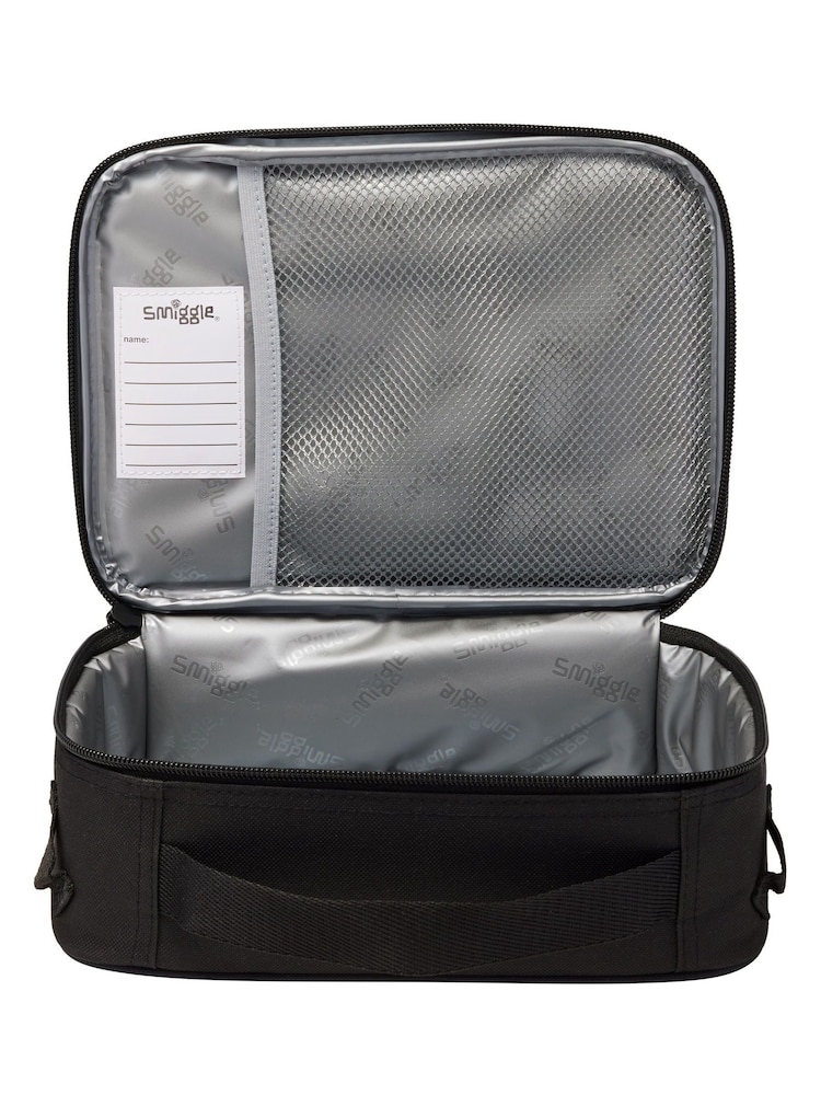 Smiggle Blue Trailblazer Oblong Attach ID Lunchbox - Image 3 of 3 Smiggle Blue Trailblazer Oblong Attach ID Lunchbox - Image 3 of 3