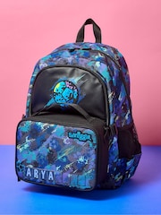 Smiggle Blue Trailblazer Classic Attach Backpack - Image 4 of 8