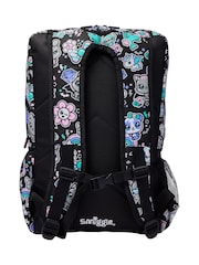 Smiggle Black Trailblazer Foldover Attach Backpack - Image 4 of 7