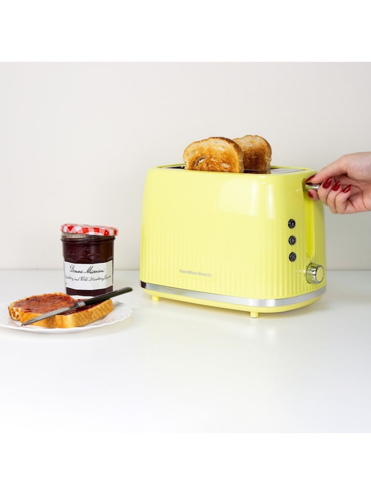 Hamilton Beach Yellow Miami Breakfast Kettle and Toaster Set - Image 1 of 6 Hamilton Beach Yellow Miami Breakfast Kettle and Toaster Set - Image 1 of 6