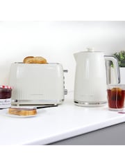 Hamilton Beach Cream Miami Breakfast Kettle and Toaster Set - Image 1 of 6