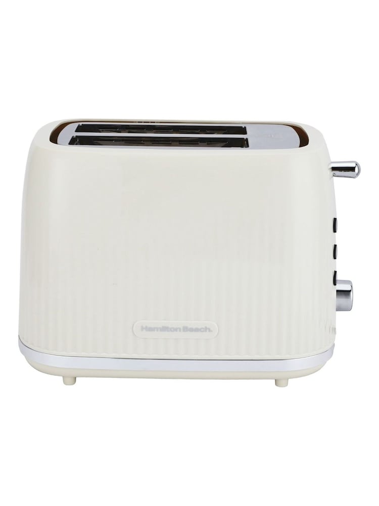 Hamilton Beach Cream Miami Breakfast Kettle and Toaster Set - Image 6 of 6