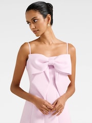 Vestido mini Hayley Petite com laço frontal Forever New - Imagem 4 de 5