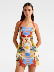 Forever New Keely Halter Neck Mini Dress - Imagem 1 de 5