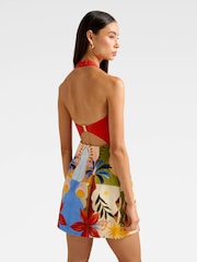Forever New Keely Halter Neck Mini Dress - Imagem 2 de 5