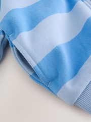 Blue Stripe Zip Thru Hoodie (3mths-7yrs) - Image 9 of 10