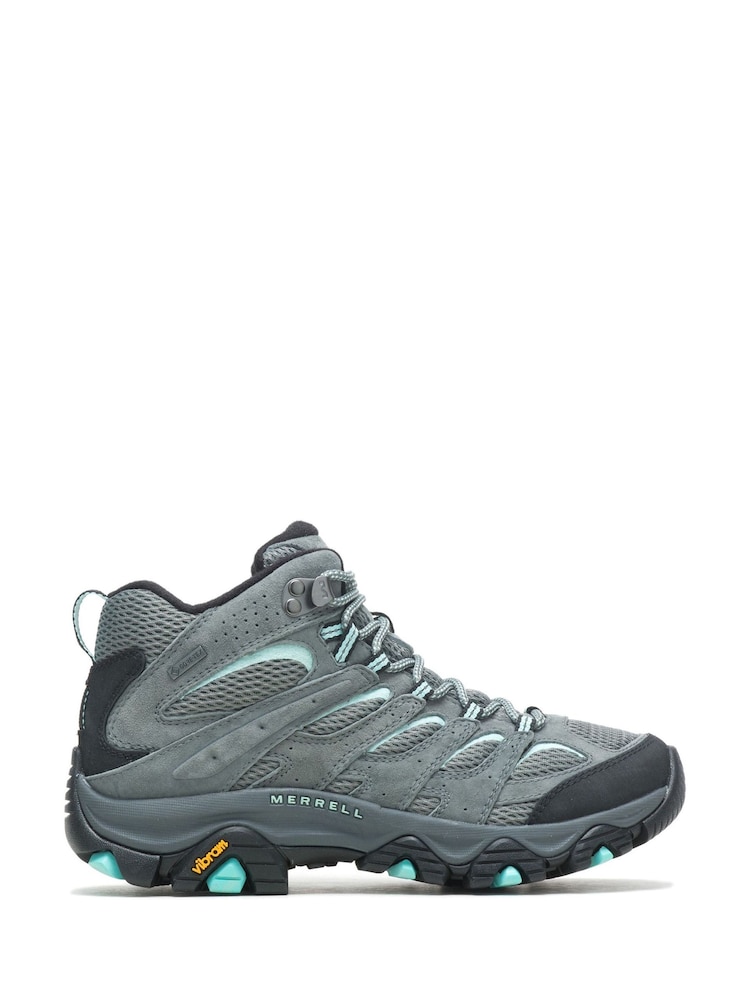 Merrell Grey Moab 3 Mid GORE-TEX Hiking Boots - Image 1 of 4