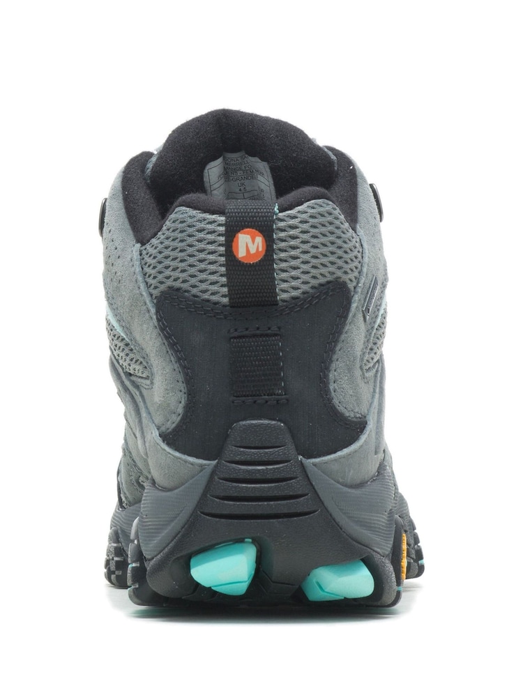 Merrell Grey Moab 3 Mid GORE-TEX Hiking Boots - Image 4 of 4 Merrell Grey Moab 3 Mid GORE-TEX Hiking Boots - Image 4 of 4