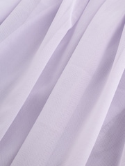 Lilac Purple Mesh Multiway Wedding Guest Bridesmaid Maxi Dress - Image 12 of 13