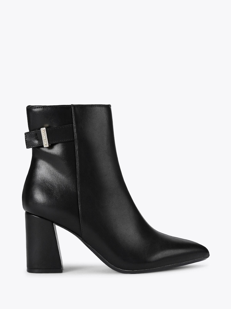 Carvela Black Carvela Refined Ankle Black Boots - Image 1 of 4