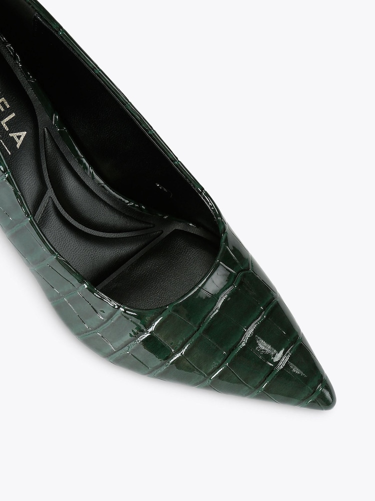 Carvela Green Court Shoes - Image 4 of 4