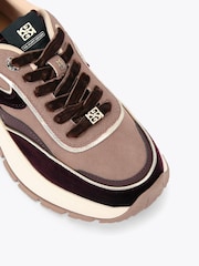 Rot - KG Kurt Geiger Lisbon Turnschuhe mit Schnürung - Bild 5 von 5