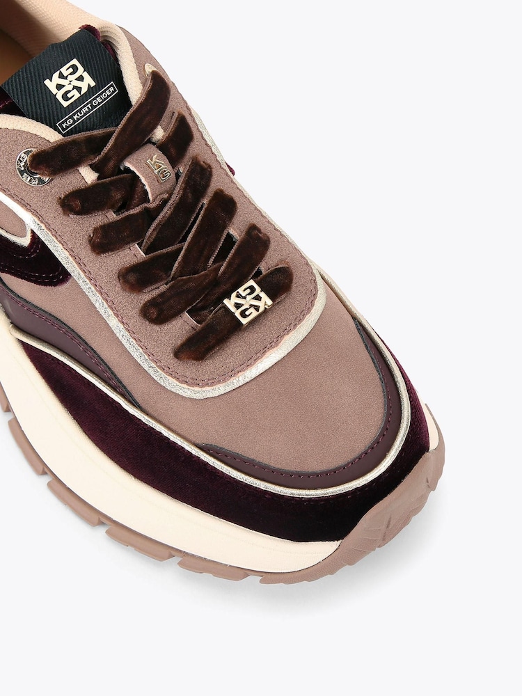 Rot - KG Kurt Geiger Lisbon Turnschuhe mit Schnürung - Bild 5 von 5 Rot - KG Kurt Geiger Lisbon Turnschuhe mit Schnürung - Bild 5 von 5