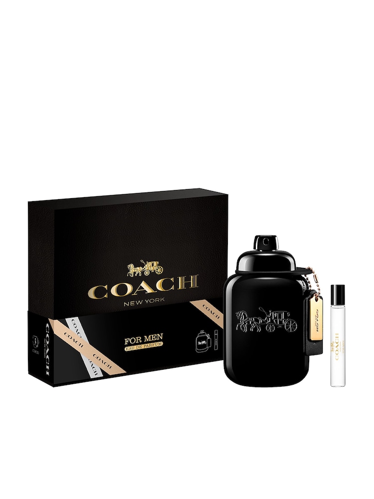 COACH for Men Eau de Parfum 60ml & Travel Spray 7.5ml Gift Set - Image 1 of 4