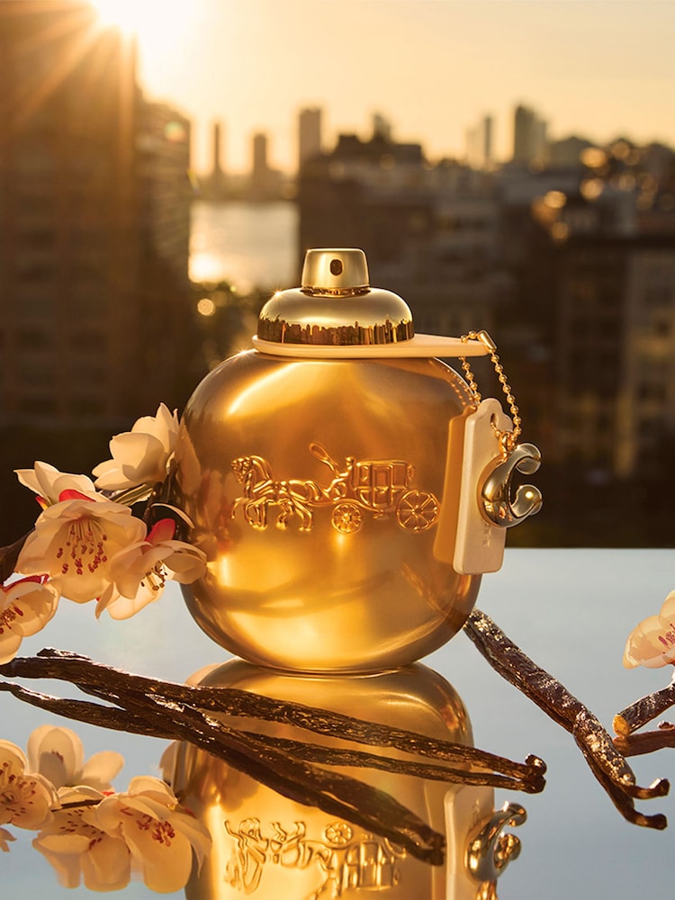 COACH Gold Eau de Parfum 50ml & Travel Spray 7.5ml Gift Set - Image 2 of 4 COACH Gold Eau de Parfum 50ml & Travel Spray 7.5ml Gift Set - Image 2 of 4