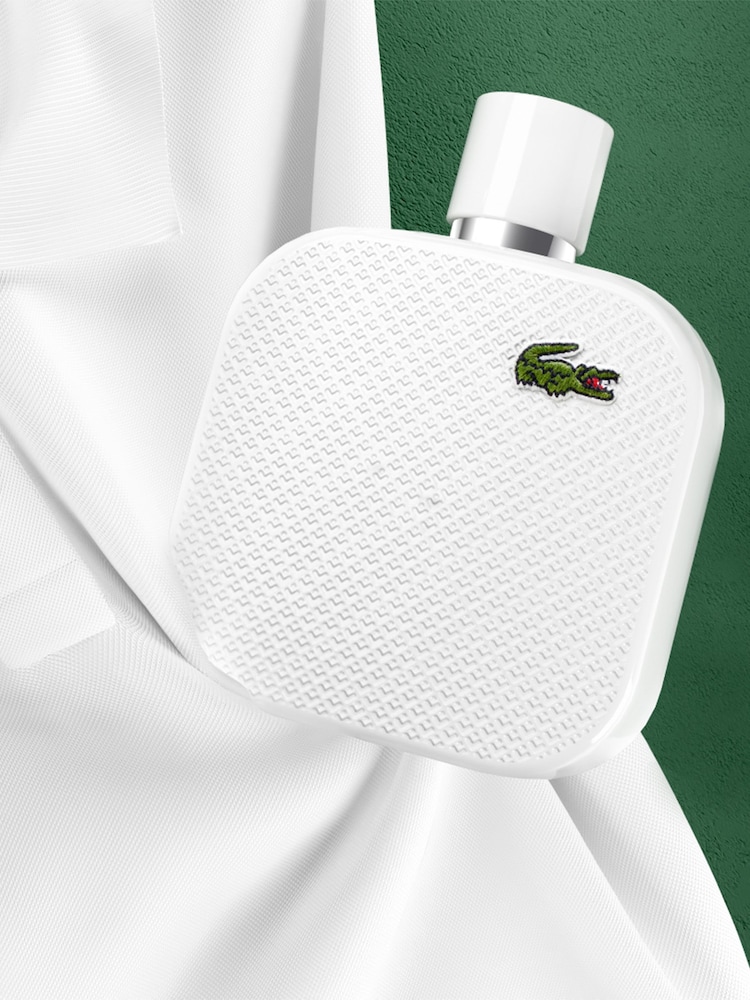 Lacoste L.1212 Blanc Eau de Toilette 50ml & Shower Gel 100ml Gift Set - Image 3 of 3