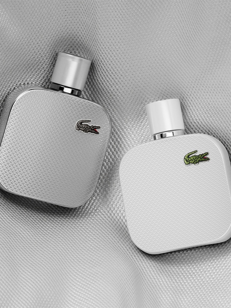 Lacoste L1212 Silver Grey Eau de Parfum 50ml & Travel Spray 7.5ml Gift Set - Image 4 of 4 Lacoste L1212 Silver Grey Eau de Parfum 50ml & Travel Spray 7.5ml Gift Set - Image 4 of 4