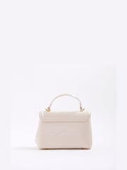 River Island Cream Flap Front Tote Bag - Image 2 of 6