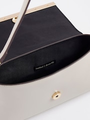 River Island Cream Bar Front Clutch - Image 5 of 6