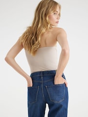 River Island Blue Mom Fit Sculpt Jeans - Image 4 of 4