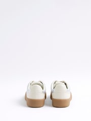 River Island Silver Lace-Up Platform Trainers - Image 5 of 6