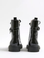 River Island Lace-Up Chunky Boots - Imagem 4 de 6