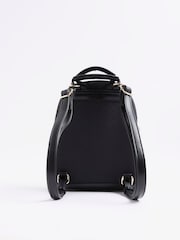 River Island Black Webbing Front Backpack - Image 2 of 6