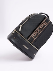 River Island Black Webbing Front Backpack - Image 3 of 6