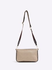 River Island Brown Utility Pochette Cross-Body Bag - Image 4 of 6