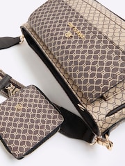 River Island Brown Utility Pochette Cross-Body Bag - Image 5 of 6