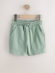 Sage Green Blue And Grey Jersey Shorts 3 Pack (3mths-7yrs) - Image 6 of 9