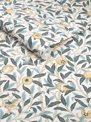 William Morris At Home Cloudy Blues Bird and Pomegranate A4 Wallpaper Sample - Image 3 of 4