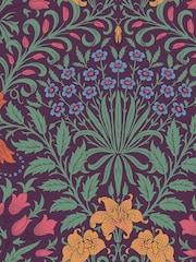William Morris At Home Dewberry Garden A4 Wallpaper Sample - Image 2 of 5