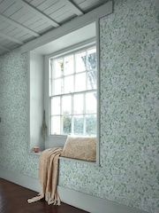 William Morris At Home Breeze Honeysuckle 10M Wallpaper - Image 1 of 4
