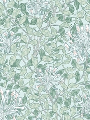 William Morris At Home Breeze Honeysuckle 10M Wallpaper - Image 2 of 4