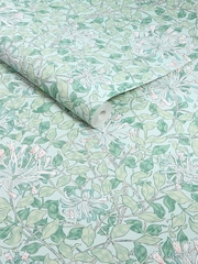 William Morris At Home Breeze Honeysuckle 10M Wallpaper - Image 3 of 4