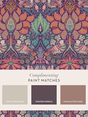 William Morris At Home Carnival Dove and Rose 10M Wallpaper - Image 4 of 5
