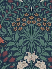 William Morris At Home Moonlight Garden 10M Wallpaper - Image 2 of 4