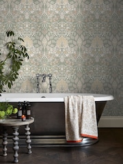 William Morris At Home Spring Garden Dove and Rose 10M Wallpaper - Image 1 of 4
