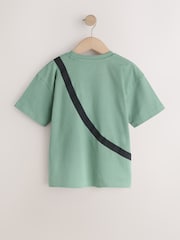 Sage Green Minecraft Bag T-Shirt (3-16yrs) - Image 2 of 4