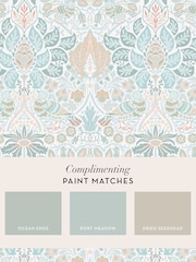 William Morris At Home Haze Dove and Rose 10M Wallpaper - Image 4 of 5