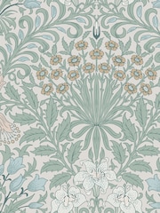 William Morris At Home Cottage Blue Garden 10M Wallpaper - Image 2 of 4