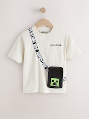 Stone Minecraft Bag T-Shirt (3-16yrs) - Image 1 of 4