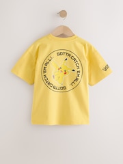 Yellow Sequin Pokémon Short Sleeve T-Shirt (3-16yrs) - Image 2 of 4
