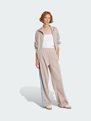 adidas Originals Brown Adicolor Classic Firebird Loose Track Tracksuit Bottoms - Image 1 of 5